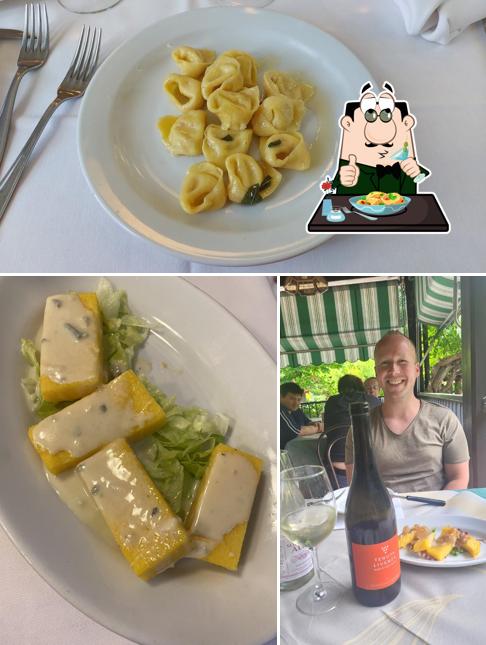 Maccheroni al formaggio al Albergo Ristorante La Fornace