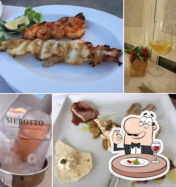 Platti al Ristorante di pesce Riccione Gambero Pazzo