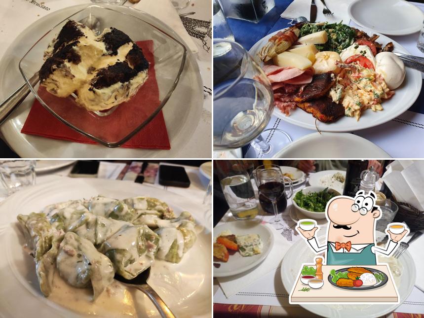 Platti al Trattoria Mulino Bruciato