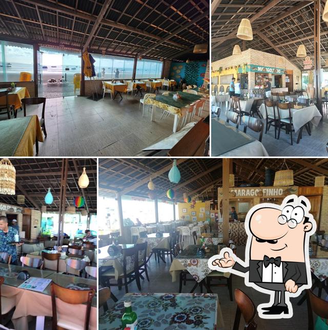 Veja imagens do interior do Maragolfinho Restaurante