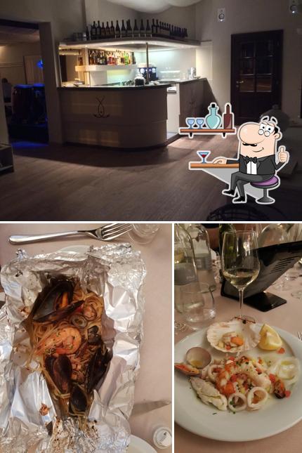 Gli interni di Antica Trattoria dei Pescatori