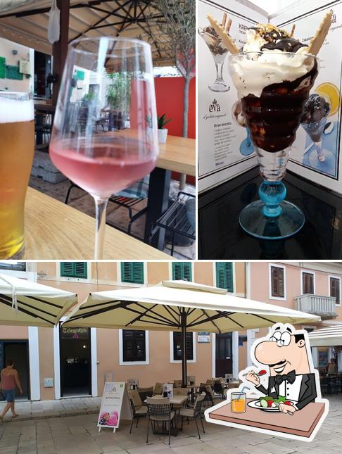 Tra le diverse cose da Caffe bar Telegraph si possono trovare la cibo e interni
