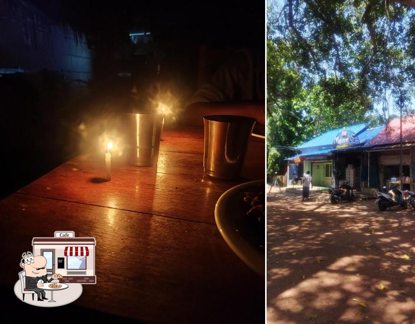 The exterior of MommoS Restaurant