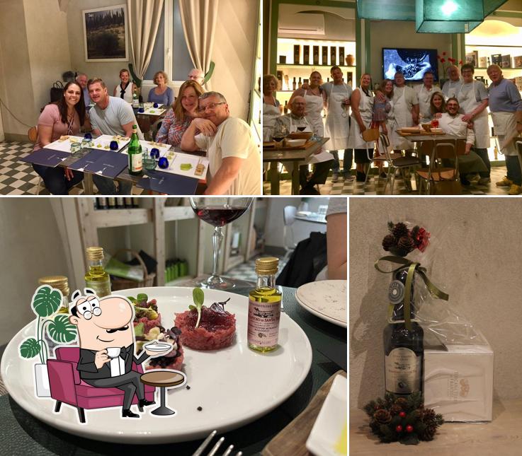 Questa è la foto che raffigura la interni e bevanda di La Locanda De' Pitti