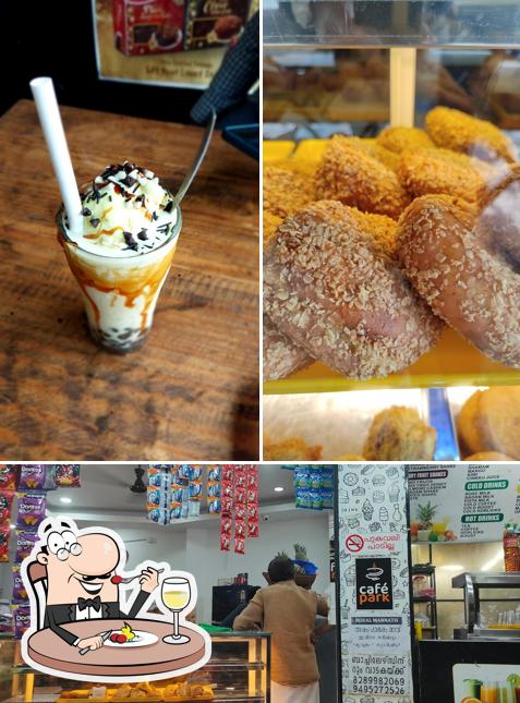 Take a look at the photo depicting food and interior at CAFE PARK