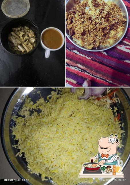 Fried rice at Kaka ka dhaba