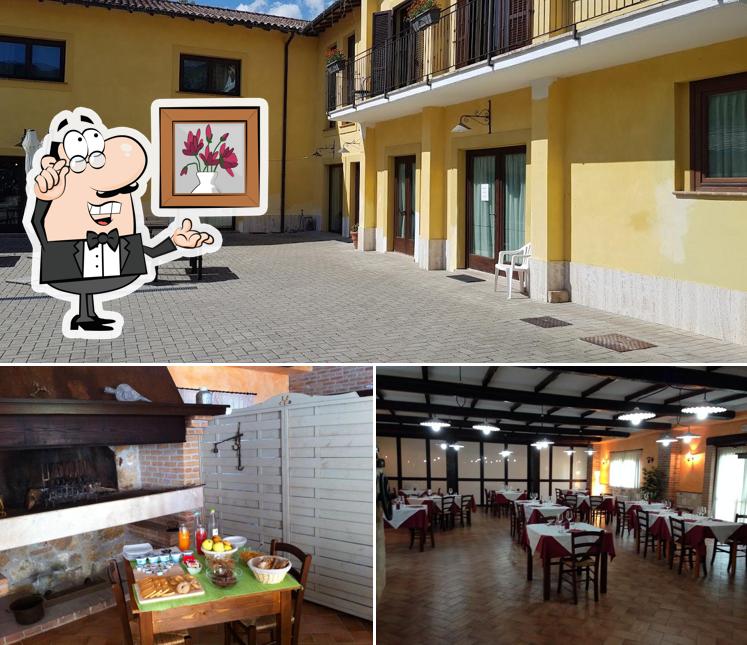 Gli interni di Tenuta dei Carbonari -Osteria dei Carbonari