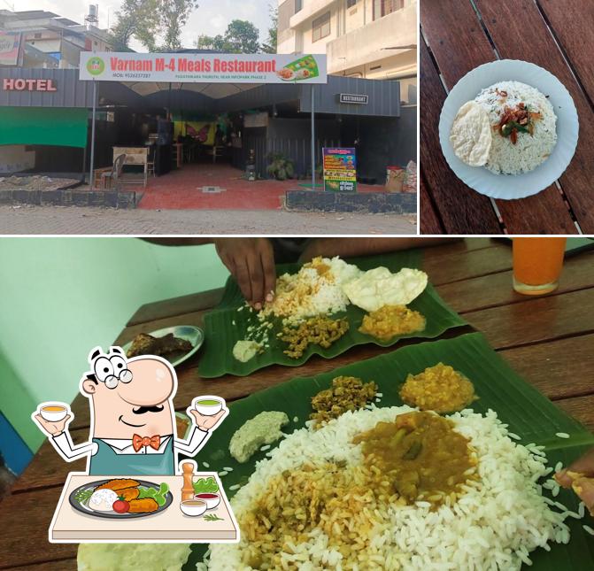 The photo of Varnam M-4 Meals Restaurant’s food and interior