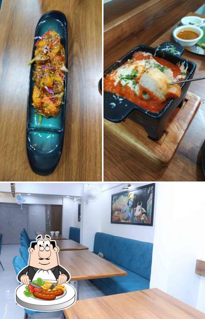 Shri Krishna is distinguished by food and interior