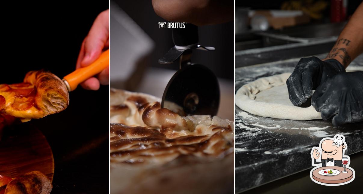 Comida em Brutus Pizzaria