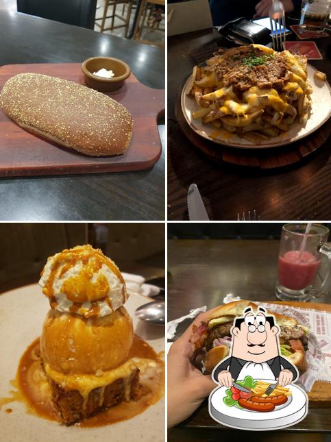 Comida em Restaurante Outback Steakhouse
