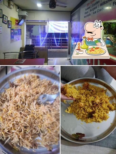 The picture of food and interior at Avakai Gongura Ruchulu