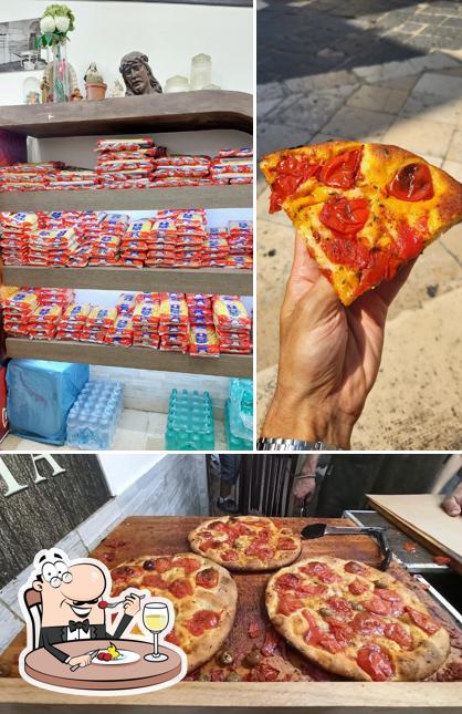 Cibo al Panificio Santa Rita