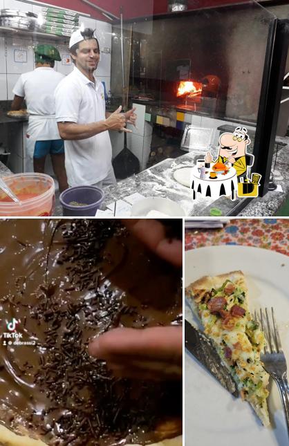 Comida em Pizzaria Debrassi em São Sebastião