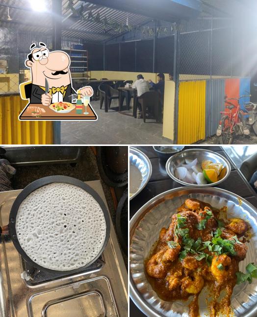 This is the picture showing food and exterior at Sindhi Kitchen