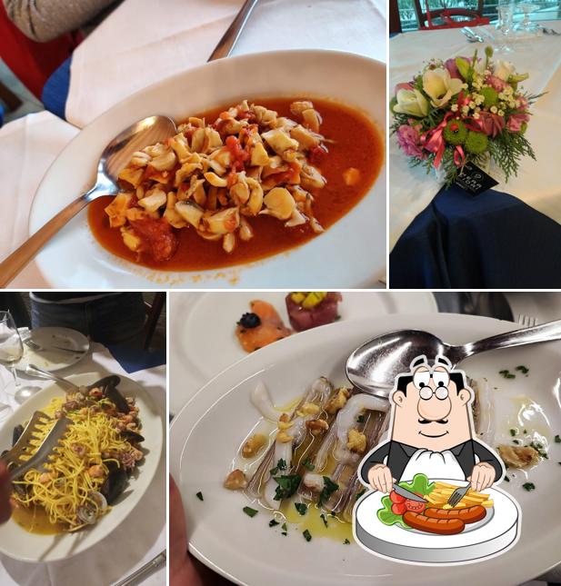 Cibo al Ristorante Belvedere "La Rosa dei Venti"