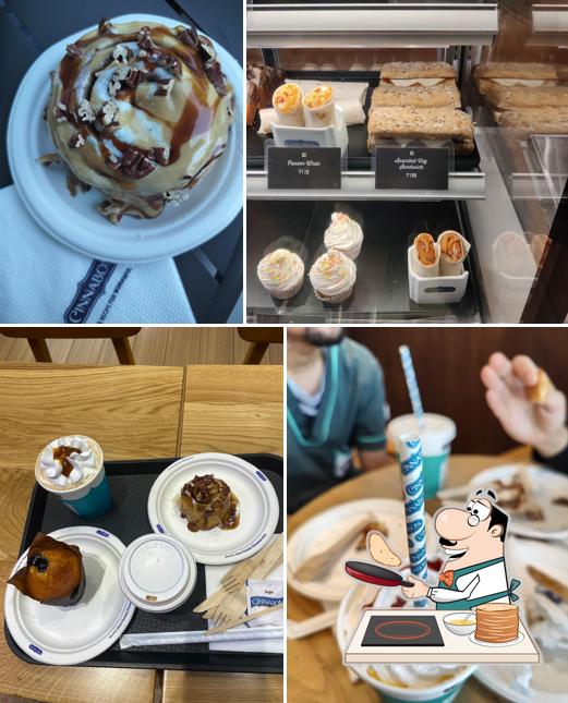 Pancakes at Cinnabon