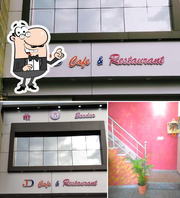 The interior of JD Cafe & Restaurant