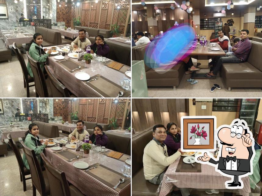 Check out how Parampara Veg Restaurant looks inside