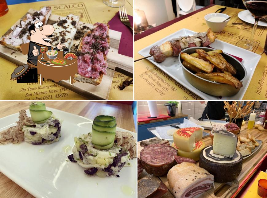 Platti al Piccola Osteria del Tartufo