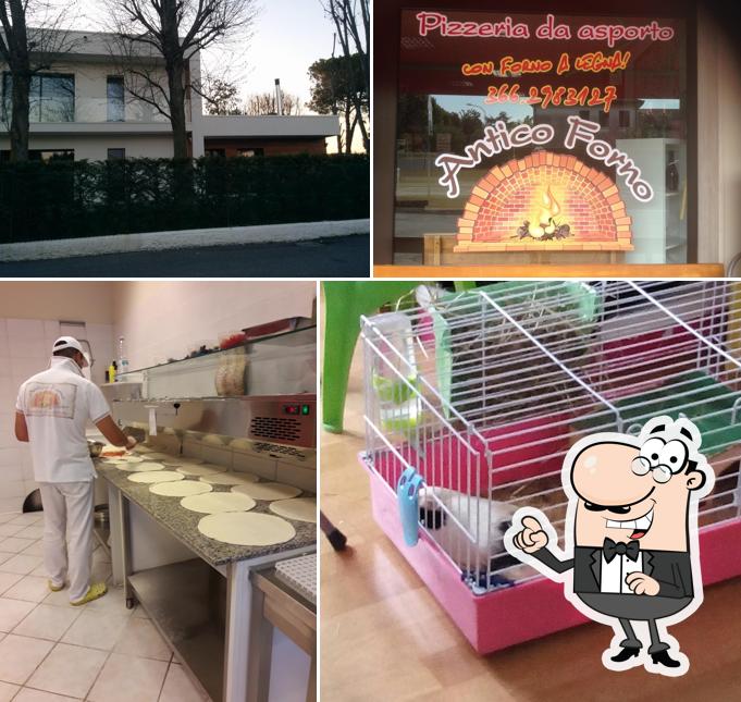 Dai un'occhiata agli interni di Pizzeria Antico Forno