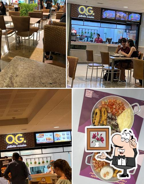 O interior do QG