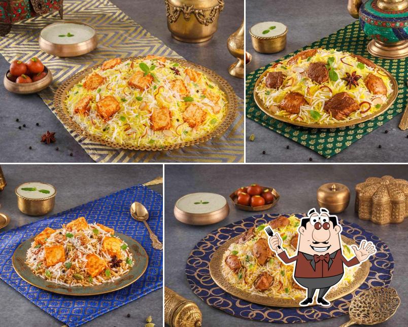 Biryani at Behrouz Biryani Aliganj