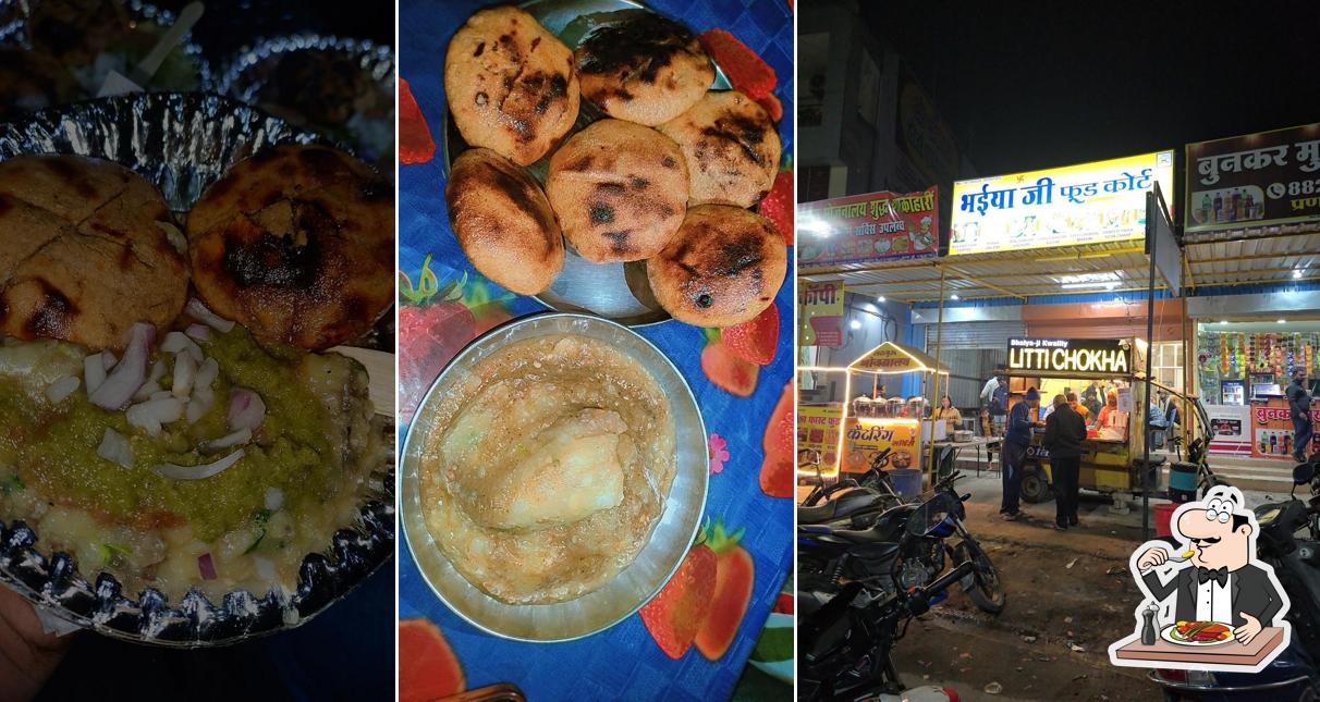 Food at Bhaiya Ji Kwality Litti Chokha