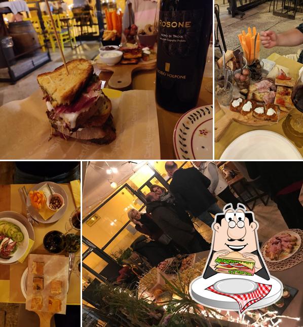 Club sandwich al In alto vineria