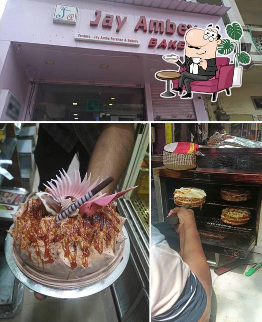 The interior of Jay Ambe Sandwich