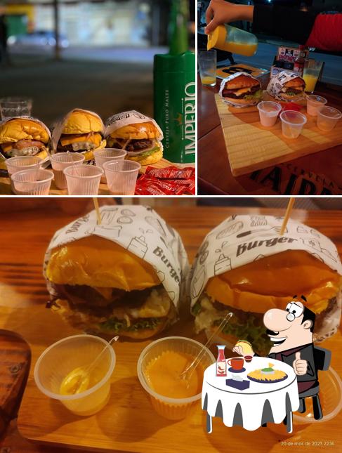 Os hambúrgueres do BOI NA BRASA irão satisfazer diferentes gostos
