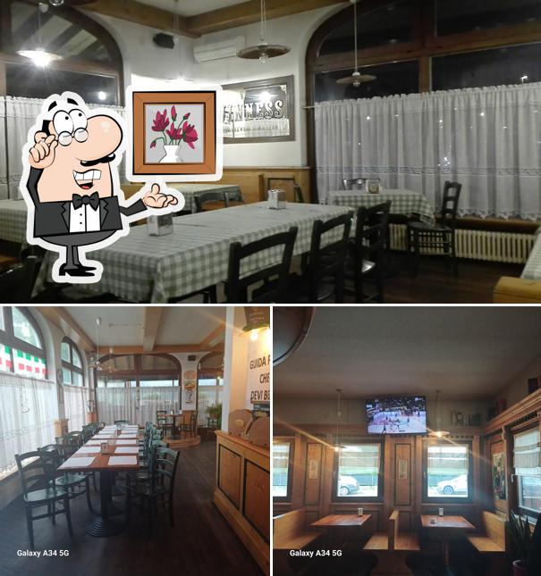 Gli interni di Bierkrug