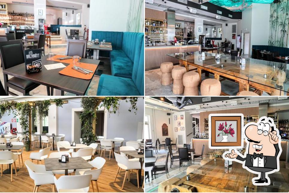 Gli interni di 210 Sportway Lounge