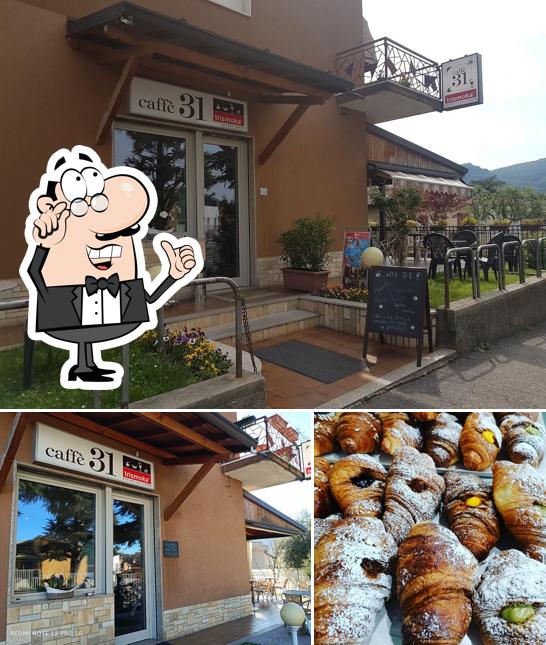 Gli interni di Caffé 31