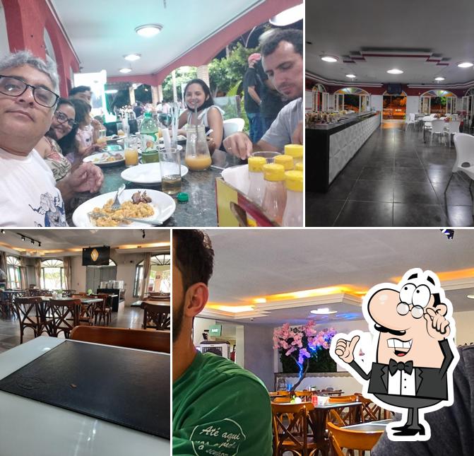 Veja imagens do interior do Churrascaria A gauchinha