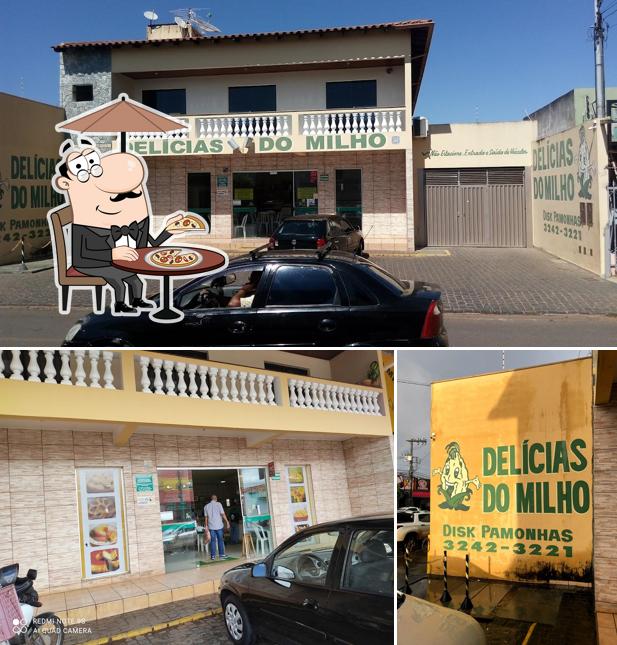 O exterior do Delícias do Milho - Pamonharia e Padaria