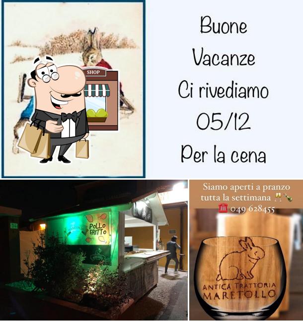 Questa è la immagine che raffigura la esterno e alcol di Trattoria Maretollo Vigonza
