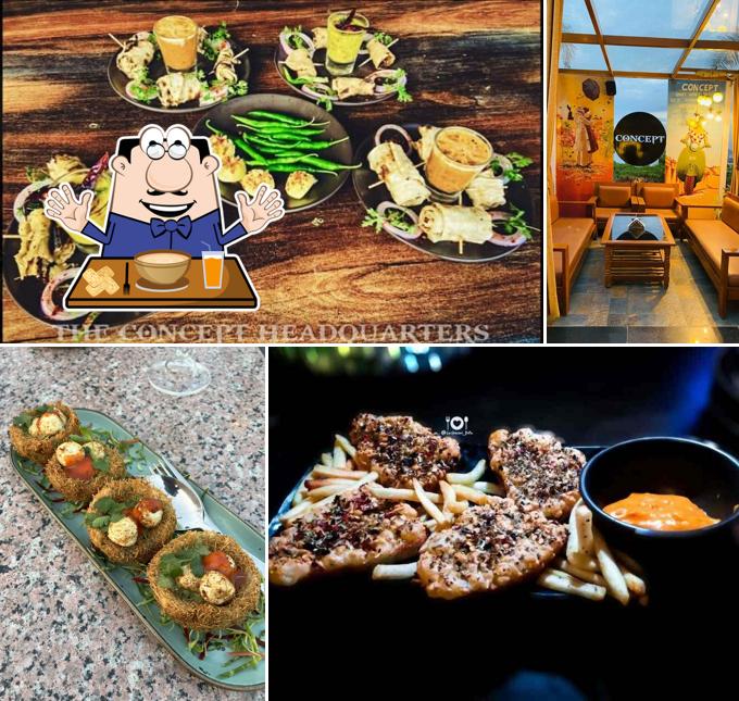 Food at The Concept Headquarters