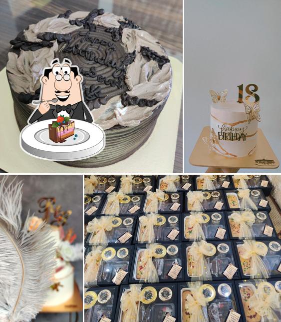 Chocolate cake at The Sugar Cravings