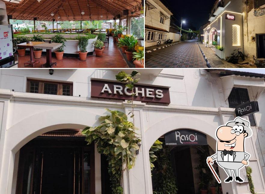 The exterior of Rasoi Fort Kochi