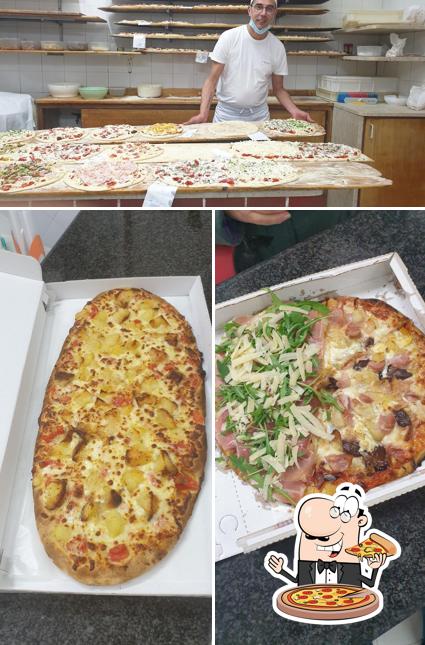 Ordina tra le molte varianti di pizza