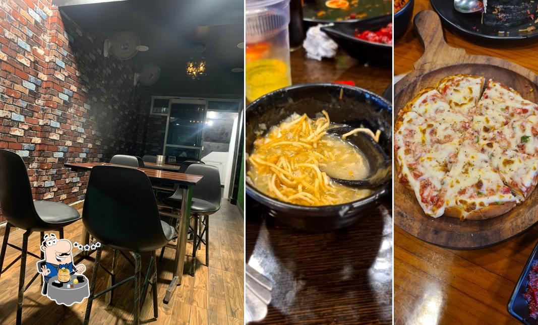 Food at Habibi Restaurant