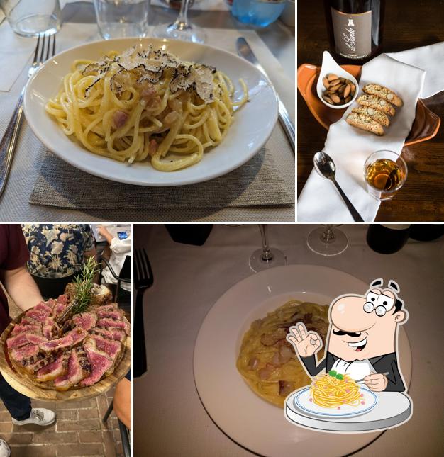 Spaghetti alla carbonara al Le Terrazze