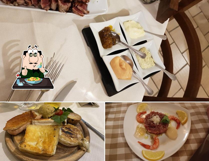 Cibo al Albergo Ristorante Coira