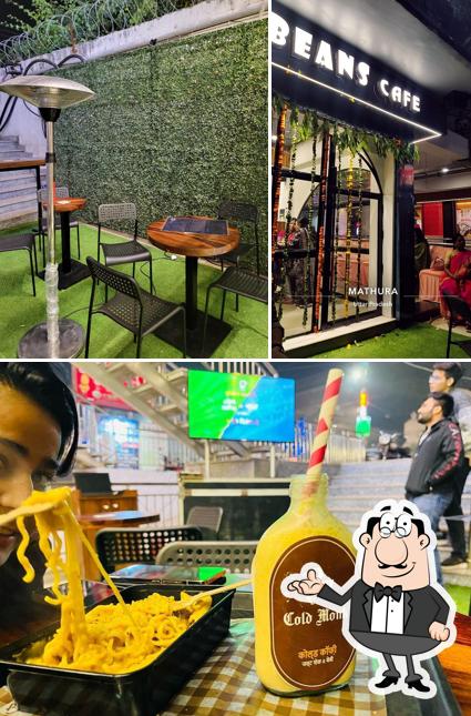 The interior of Busy Beans Cafe