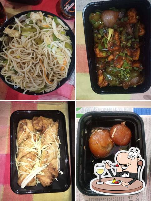 Food at Cravings Capture Cafe