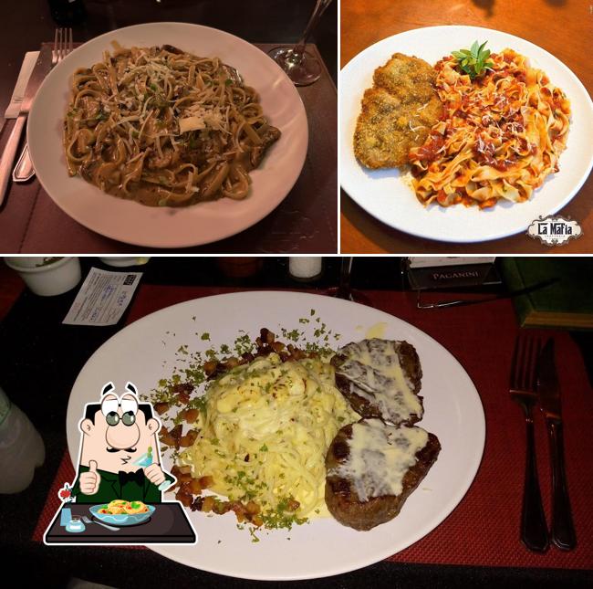 Massa alimentícia em La Mafia Trattoria