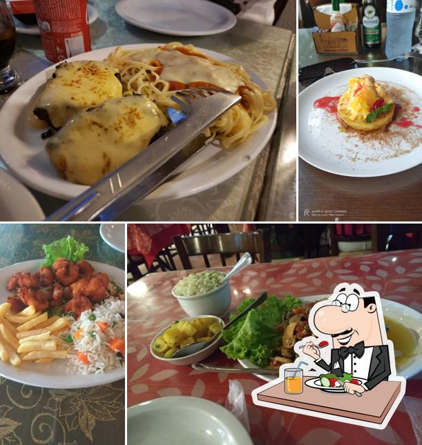 Platos en Restaurante e Pizzaria Varanda