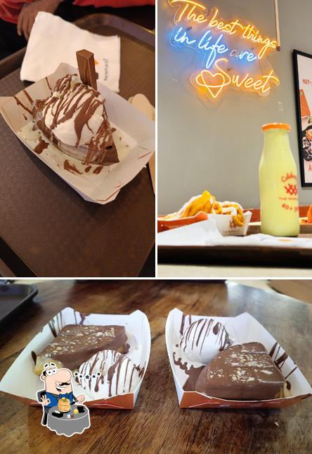 Food at The Waffle Co