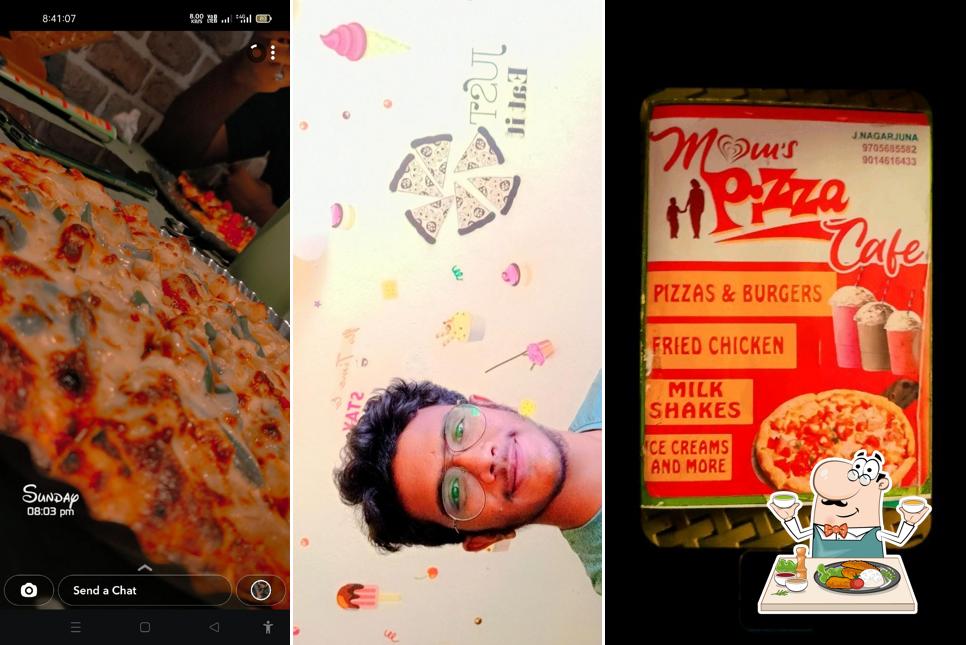 Meals at Mom's pizza cafe